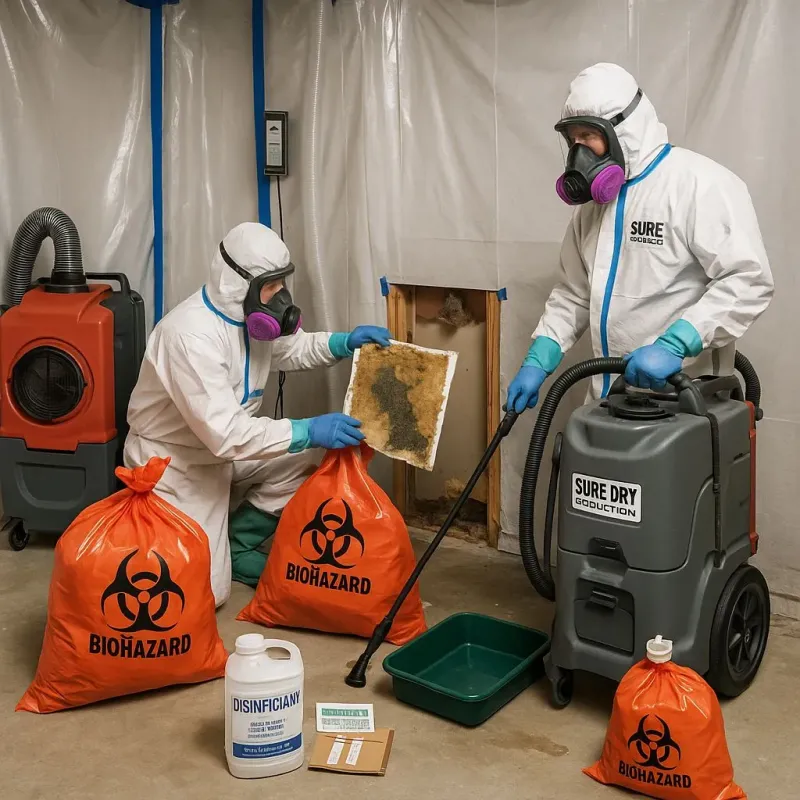 Contaminated Water Handling Protocols process in Adrian, MI