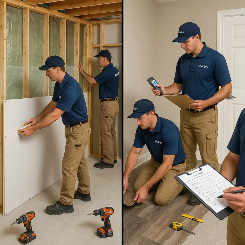Repairs and Reconstruction process in Adrian, MI
